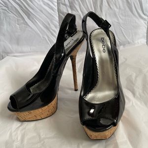 ✨GREAT DEAL✨ Bebe platform stilettos